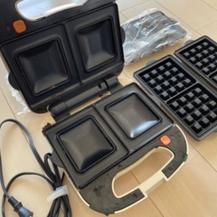 ビタントニオ　ホットサンド　ワッフル　フィナンシェの画像
