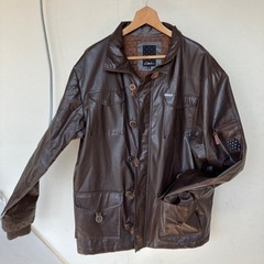 j524 サーカ フェイクレザージャケット XL