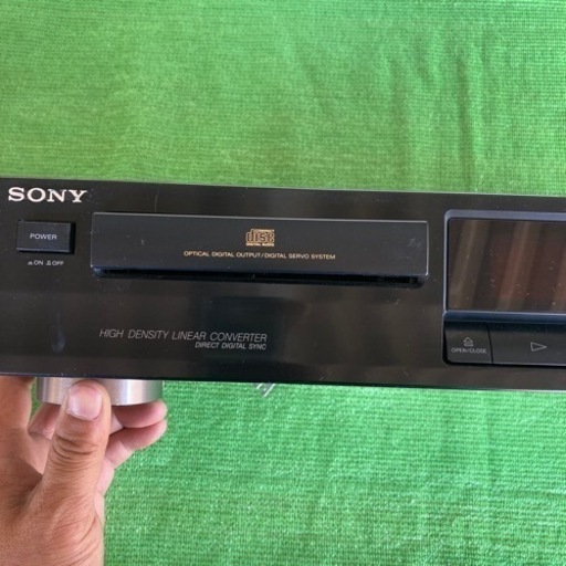 中古 通電確認済 SONY  MODEL NO. CDP-311  COMPACT DISC PLAYER