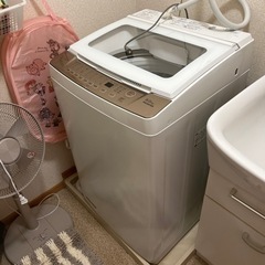 洗濯機　8キロ
