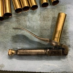 村田銃等　12番真鍮薬莢　雷管詰め替器　使用済み　ハンター　猟　マタギ　最終値下げ の画像