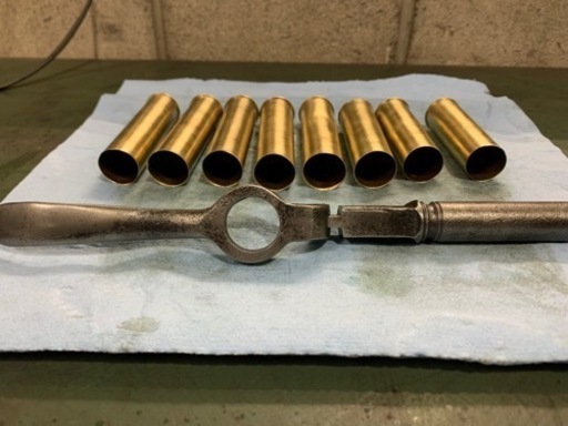 村田銃等　12番真鍮薬莢　雷管詰め替器　使用済み　ハンター　猟　マタギ　最終値下げ 