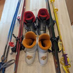 子供用スキーセット2組