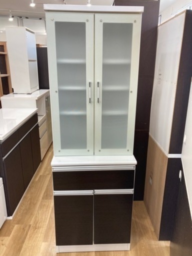 【トレファク高槻店】取りに来れる方限定！2枚扉の食器棚のご紹介です！