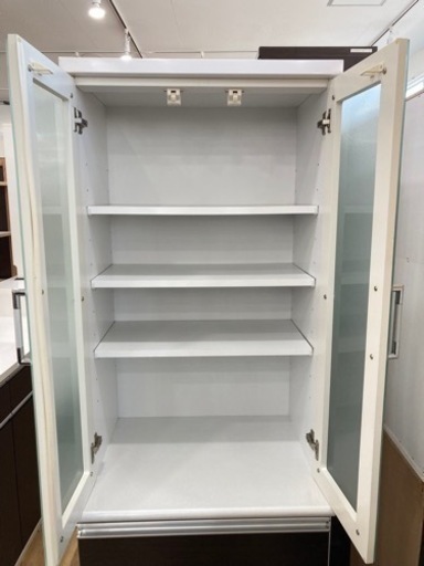 トレファク高槻店】取りに来れる方限定！2枚扉の食器棚のご紹介です