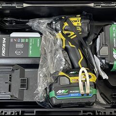 未使用 Hikoki WH36DC 2XPSZ (DY) デザートイエロー 限定色 マルチボルト 2XPSZDY 36V インパクトドライバー