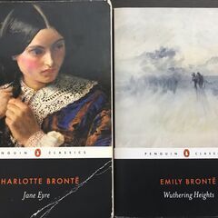 ブロンテ姉妹洋書2冊セット、ジェーン・エア、嵐が丘、シャーロット...