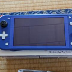 【取引中】ニンテンドースイッチライトブルー