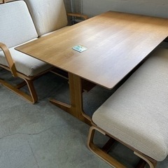 配達可【ダイニングセット】【無印良品】クリーニング済み【管理番号...