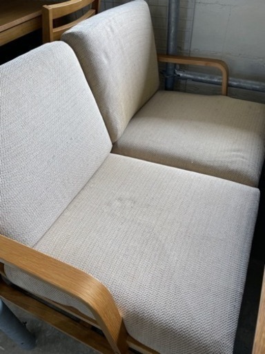 配達可【ダイニングセット】【無印良品】クリーニング済み【管理番号 