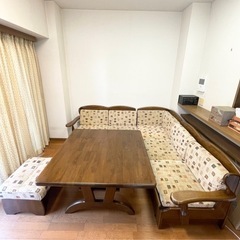 【11/19迄】GRASSLANDベンチダイニングセット【定価32万】