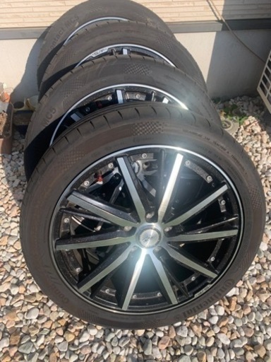 18インチアルミホイール　４本　訳あり