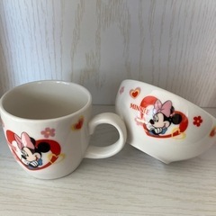【新品】MINNIE子供用食器セットの画像