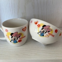 【新品】MINNIE子供用食器セットの画像