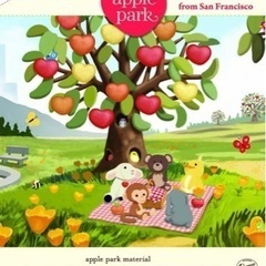 新品★バスラップ★アップルパーク★bath wrap★apple parkの画像