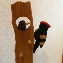 木製のスリッパラックの画像