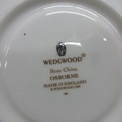 ウェッジウッド オズボーン カップ&ソーサー 2客セット WEDGWOOD OSBORNE ペア 札幌市 白石店の画像