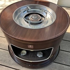 コロナ 石油コンロ 煮炊き用 サロンヒーター 石油タンク一体式 KT-11(M) 木目の画像
