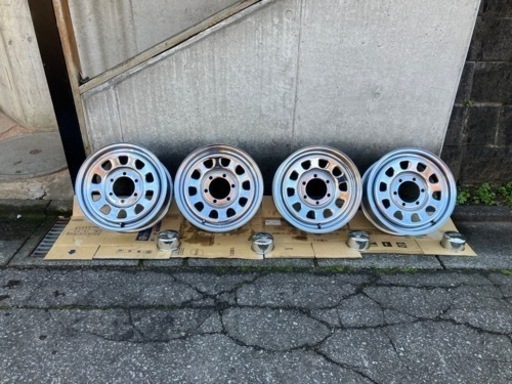 値下げ❗️❗️ハイエース　キャラバンに最適❗️　デイトナクロムメッキホイール　16インチ6.5J