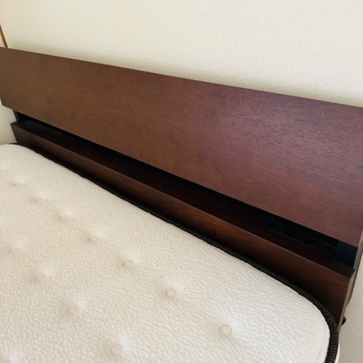 ⚫️ベッドフレーム&Nスリープマットレス⚫️ダブル⚫️