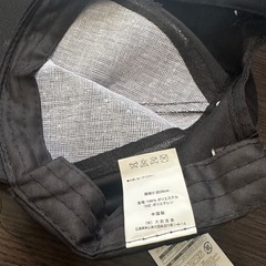 DAISO 黒キャップの画像