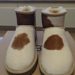 【未使用】レアムートンブーツ　 可愛い❤の画像