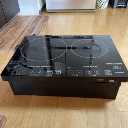 アイリスオーヤマ　IHガスコンロ2口