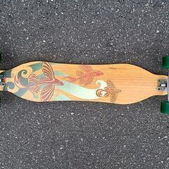 札幌【ロングスケートボード ローデッド ヴァンガード バンブーデッキ】38.5インチ コンプリート バンガード ロンスケ スケボー Loded VANGUARD 北20条店の画像