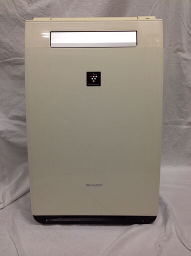 ■10072■SHARP　シャープ　加湿空気清浄機　KI-FX55-W　電化方式 高濃度プラズマクラスター　しゃべる空気清浄機　加湿器 空気清浄機