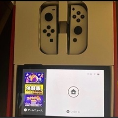任天堂Switch 有機ELモデル ホワイト 2回使用の画像