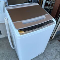 動作保証あり】HITACHI 日立 2018年 BW-V90C 9.0kg 洗濯機 ビート