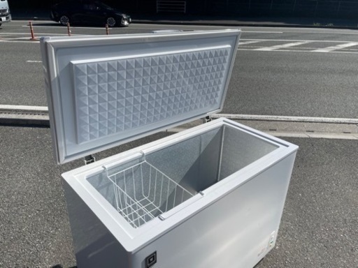 ■中古品 レマコム冷凍ストッカー RRS-262NF 2018年 262L 100V 1114ｘ602ｘ841ｍｍ 動作問題なし■