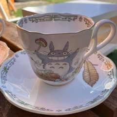 トトロ　カップandソーサー　チップありの画像
