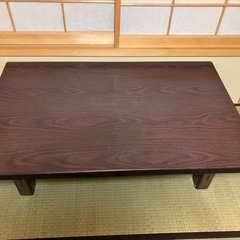 【無料】中古の和食卓お譲り(現地引き取り限定)