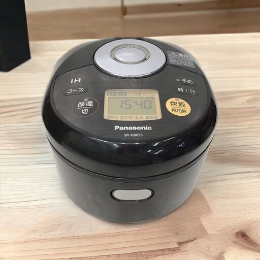 23Y361 ジ2 Panasonic パナソニック IHジャー炊飯器 SR-KB055 3合 2016年製 中古