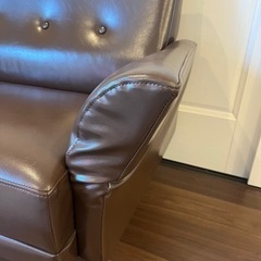ソファ　難あり　二人掛けの画像