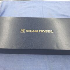 未使用保管品 カガミクリスタル グラス 5個セット 直径6.5cm 高さ12cm タンブラー コップ 札幌 西岡店の画像