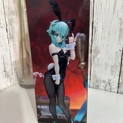 🍦新品未開封🍦 BiCute Bunnies SAO ソードアートオンライン　シノン　フィギュア　黒バニーの画像