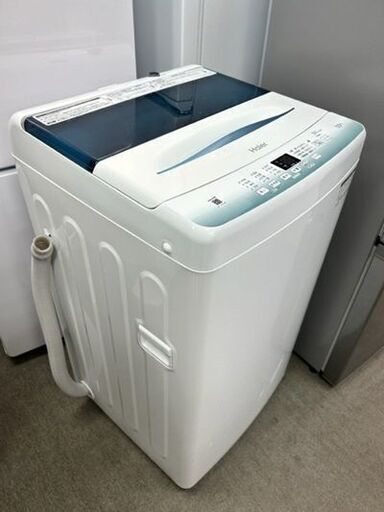 美品　2022年製　Haier 全自動電気洗濯機　JW-U55HK■5.5kg