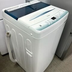 美品　2022年製　Haier 全自動電気洗濯機　JW-U55HK■5.5kg