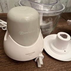 極美品　テスコム　Pure Natura TK213 フードプロセッサーの画像