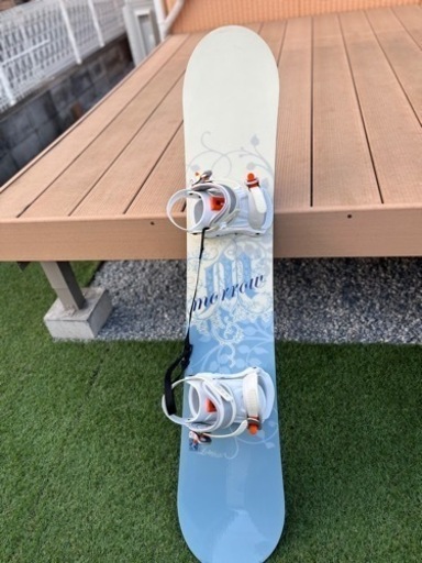 お取引き中【美品】ケース付　スノーボード（MORROW）&ブーツ