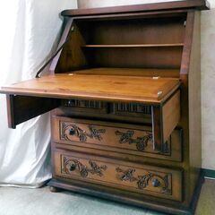 明石市 大蔵谷IC】ライティングビューロー ヨーロッパ家具 アンティーク 机