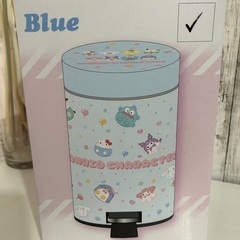 🍦新品未開封🍦サンリオキャラクターズ　ダストボックスBlueの画像