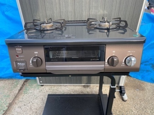 No.j48 ガスコンロ パロマ 2022年製 都市ガス