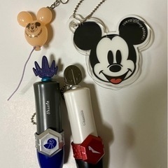 【ディズニー 】リップケース、キーチェーン、イヤリング