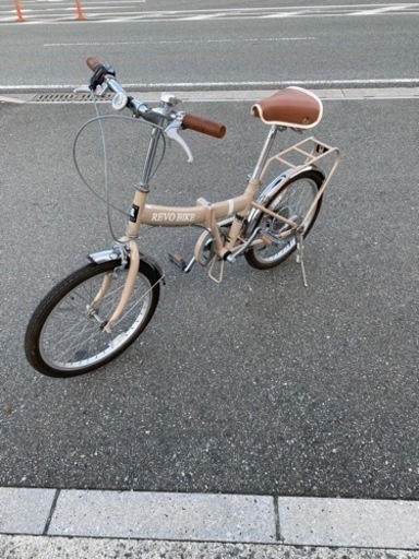 ☆中古品 折り畳み式 自転車 20インチ 折り畳み シティーサイクル通勤 通学 サイクリング☆