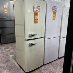 冷蔵庫探すなら「リサイクルR」❕2ドア冷蔵庫❕レトロデザイン❕ ...