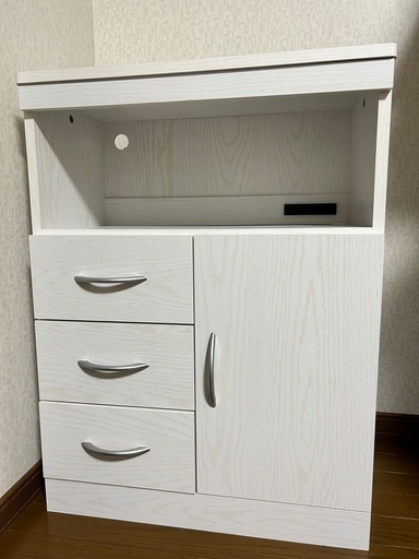 テレビ台　棚　白　キャビネット　収納棚