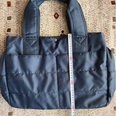 軽量紺色トート 3仕切り型の画像